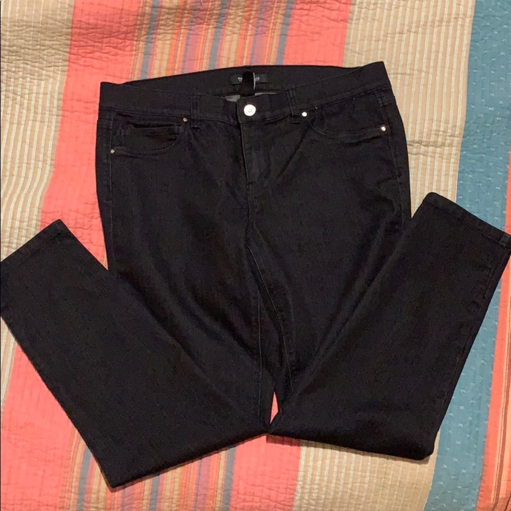 WHBM Black Skinny Jeans